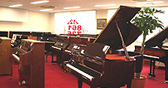 店舗内写真｜ピアノ百貨福岡店
